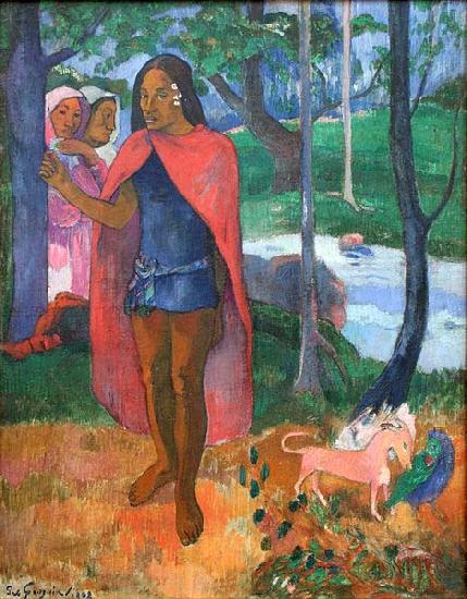 Paul Gauguin The Wizard of Hiva Oa Germany oil painting art